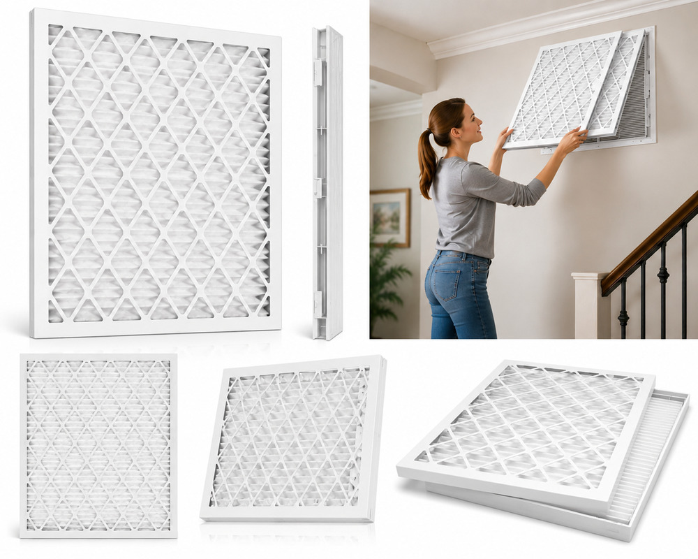 Reusable HVAC Air Filter Frame Case – 16" x 20" x 1"